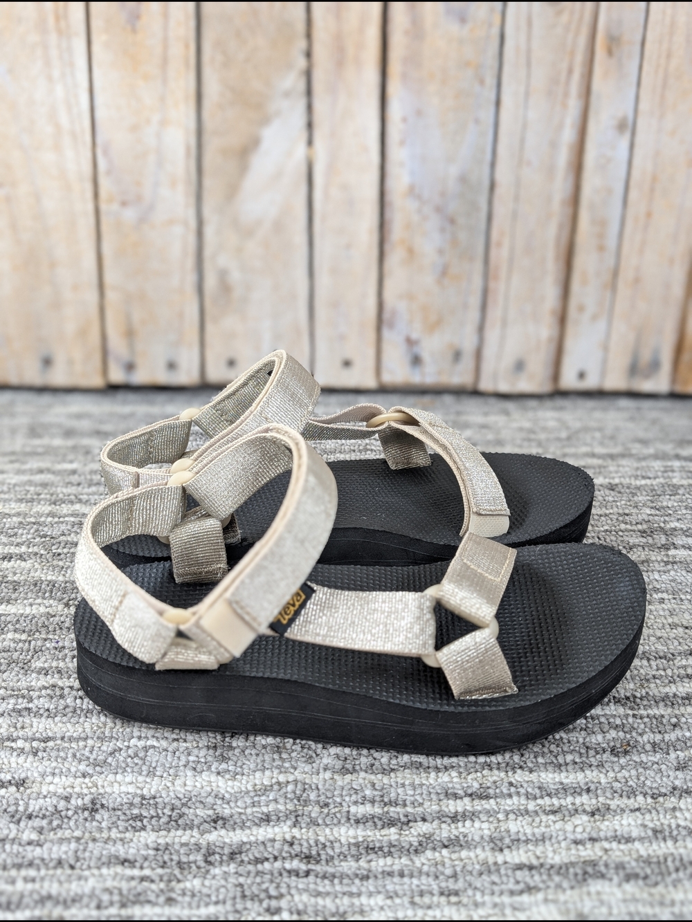 Teva: Women's Midform Universal Sandal - Gold - Size 5
